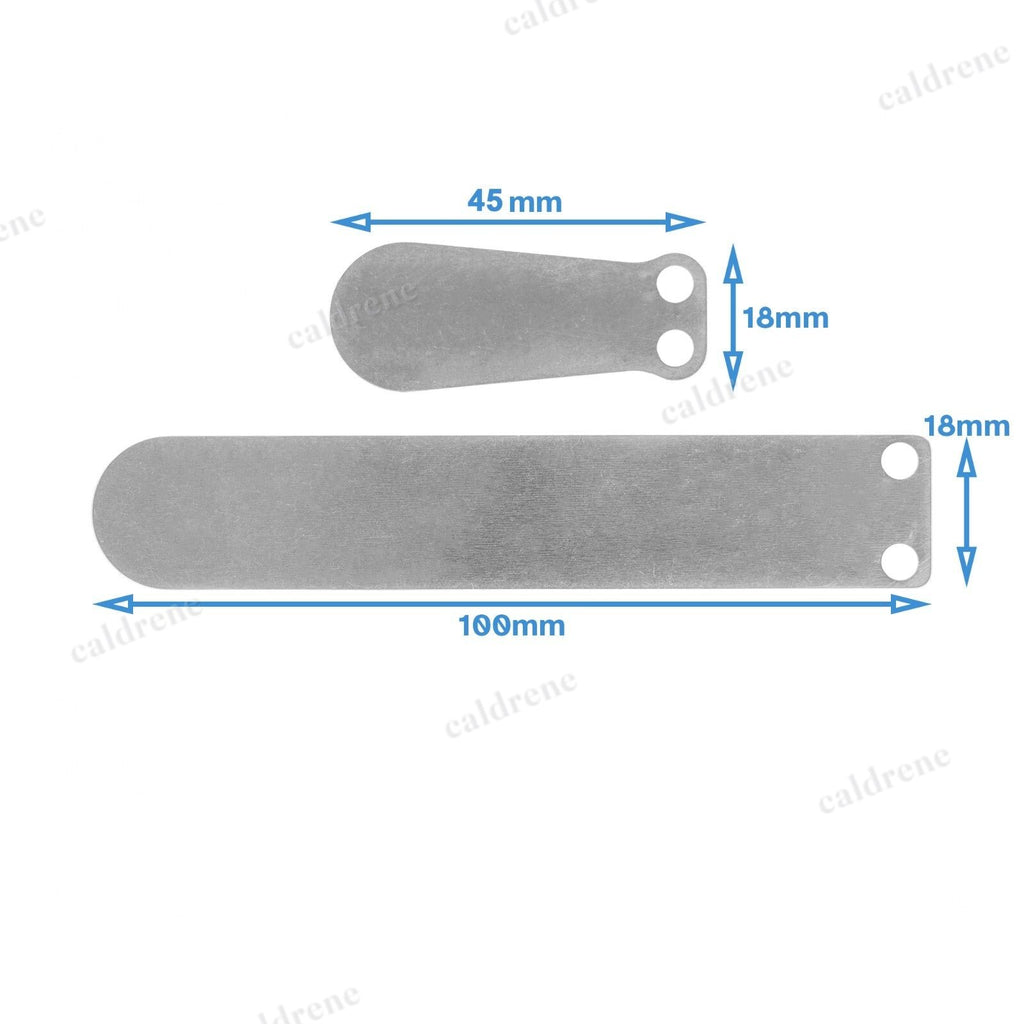 3pc 100mm + 45mm Air Compressor Reed Valve Plate Pump Head Piston Cast Steel Set – view 2