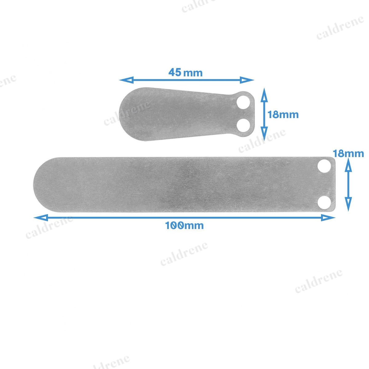 3pc 100mm + 45mm Air Compressor Reed Valve Plate Pump Head Piston Cast Steel Set – view 2