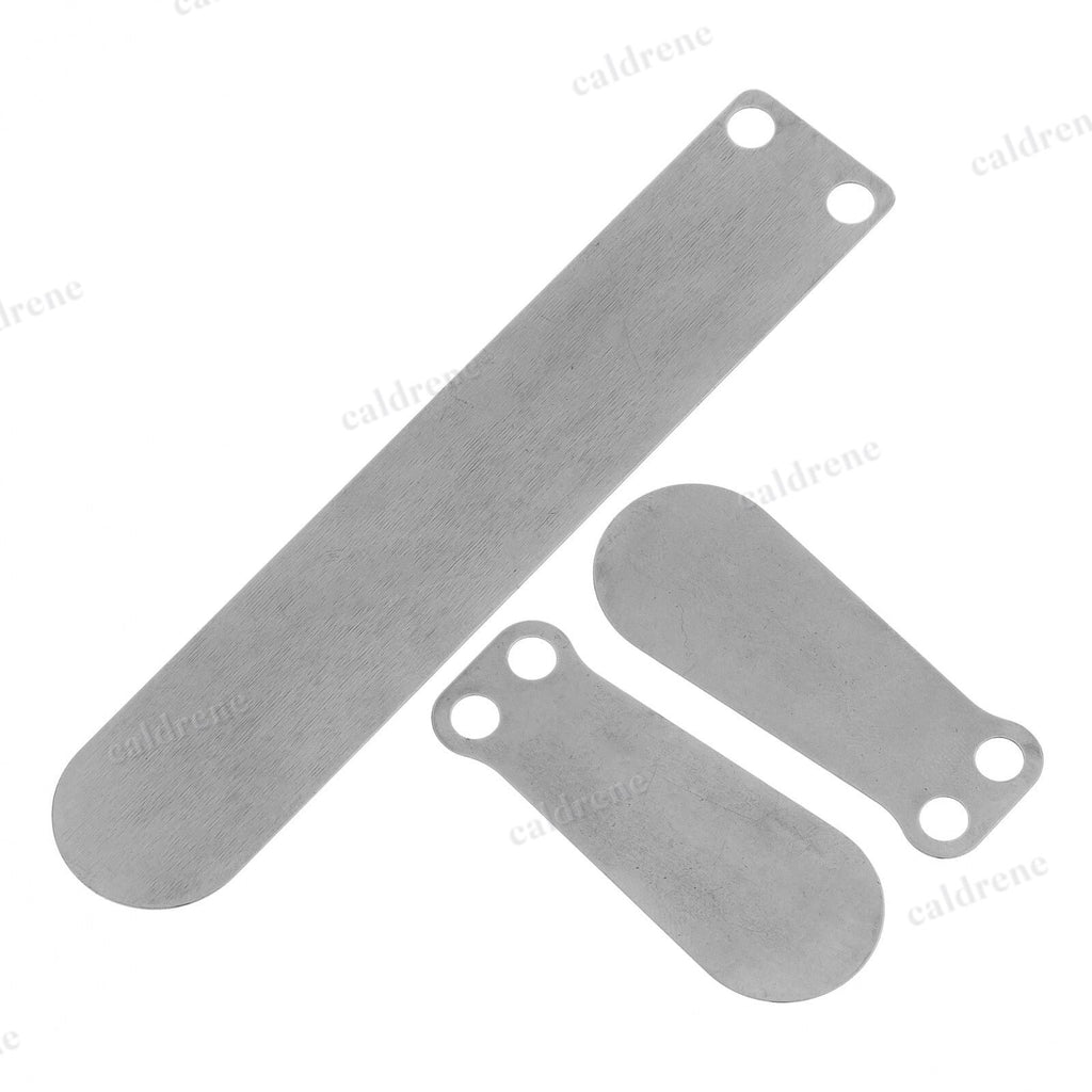 3pc 100mm + 45mm Air Compressor Reed Valve Plate Pump Head Piston Cast Steel Set – view 3
