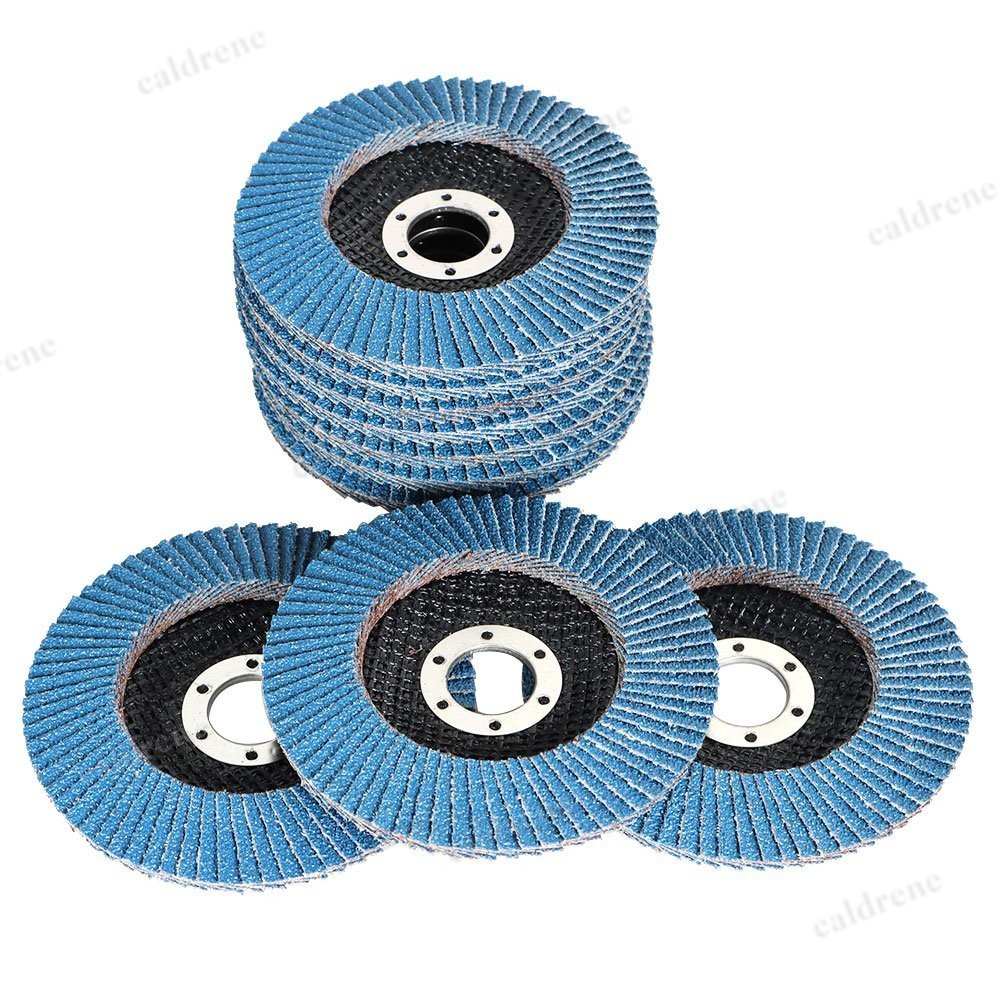 4-1/2 Inch 40 Grit Zirconia Flap Discs, 100 Pack – view 2