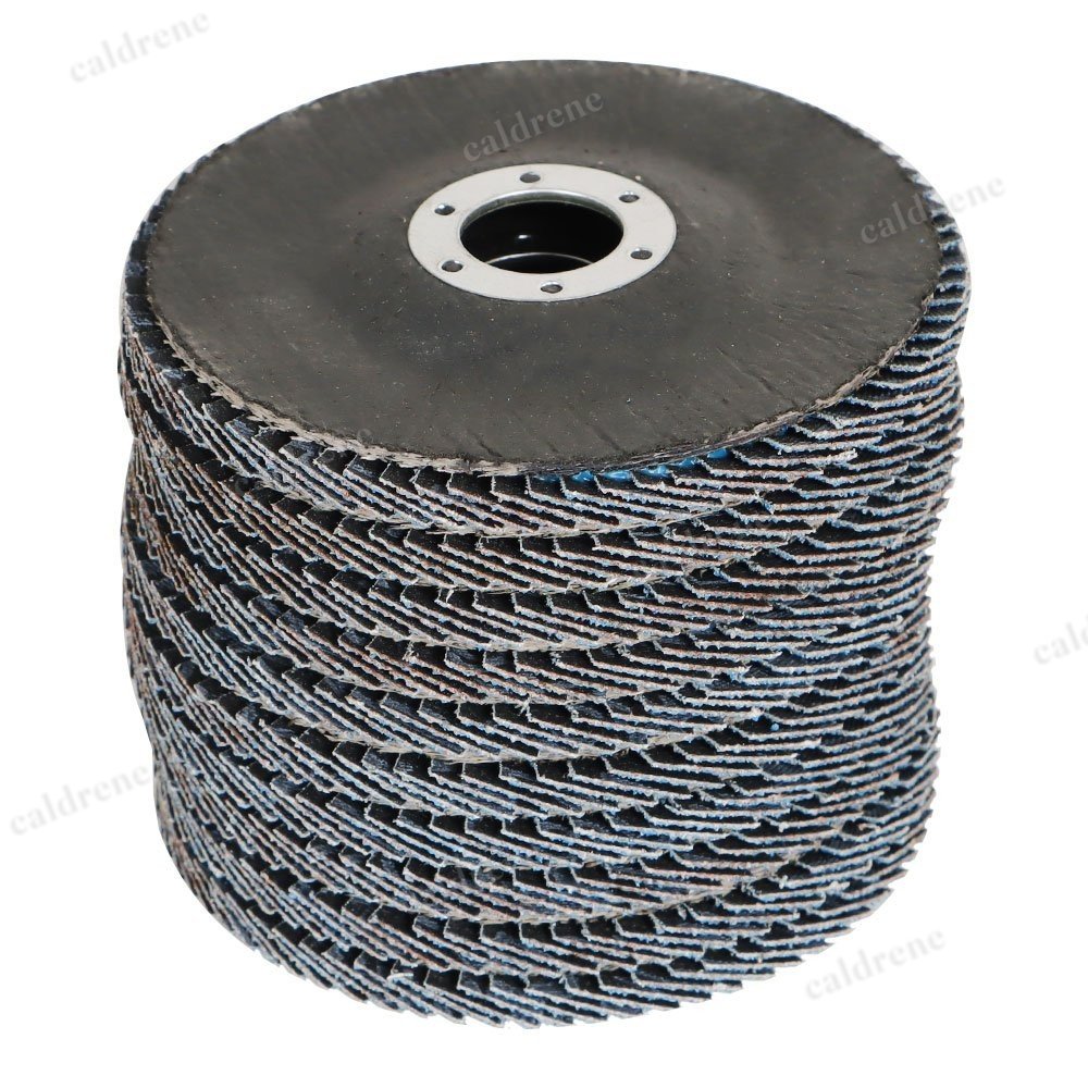 4-1/2 Inch 40 Grit Zirconia Flap Discs, 100 Pack – view 8