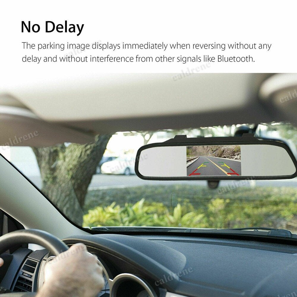 4.3 Inch Backup Camera Mirror Kit – view 3