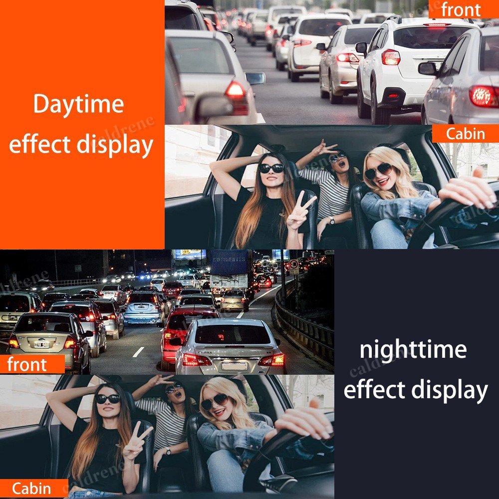 4-Channel 1080P Car Dash Cam, Front Rear and Sides – view 4