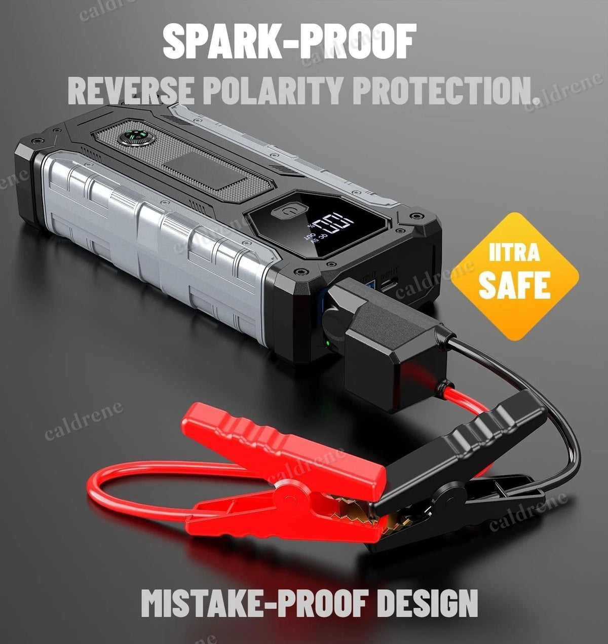 4000A Portable Car Jump Starter and Power Bank 12V – view 2