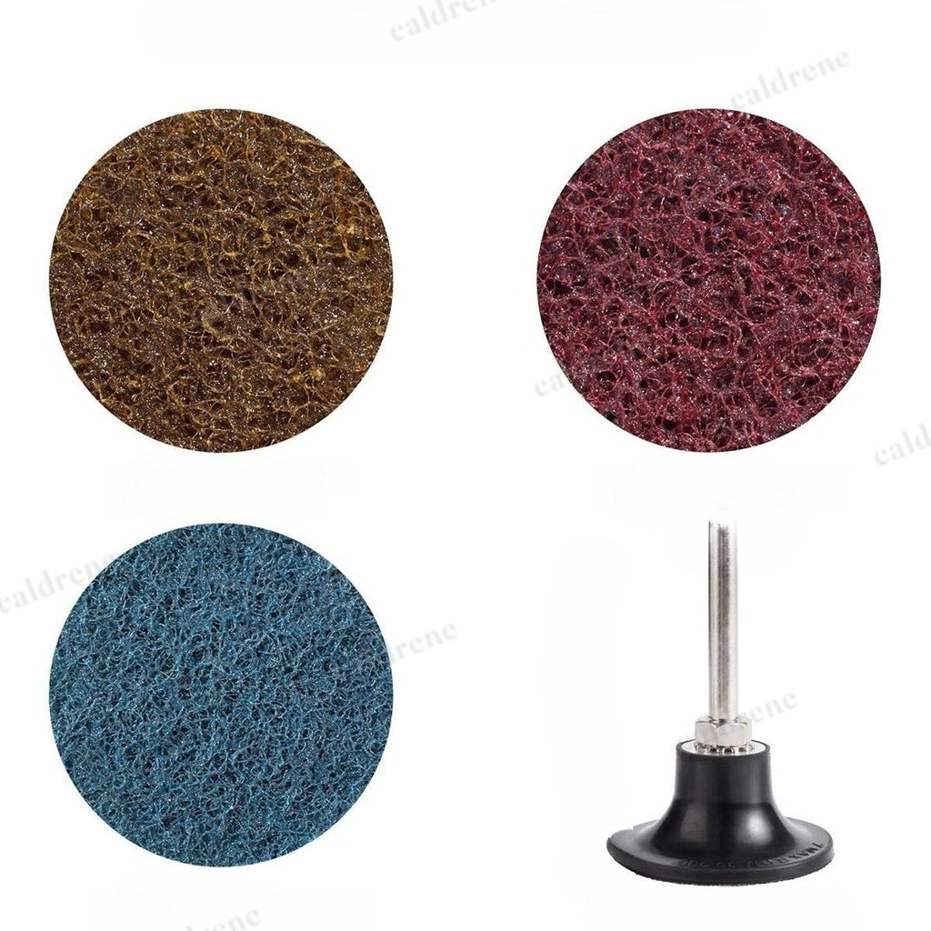 46 Piece 2 Inch Quick Change Surface Conditioning Disc Set with Holder – view 3