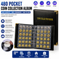 480-Pocket Coin Collection Album