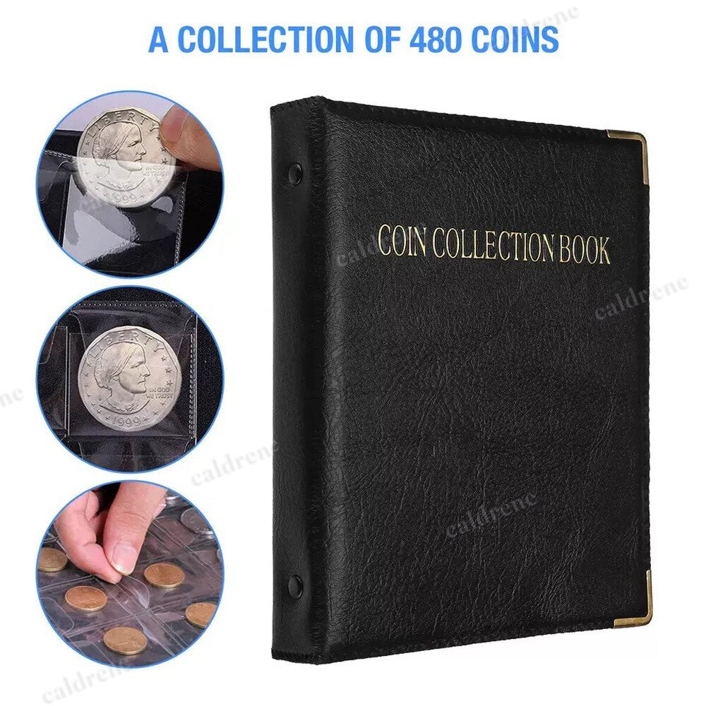 480-Pocket Coin Collection Album – view 2