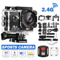 4K Action Camera Waterproof Underwater WiFi with Remote