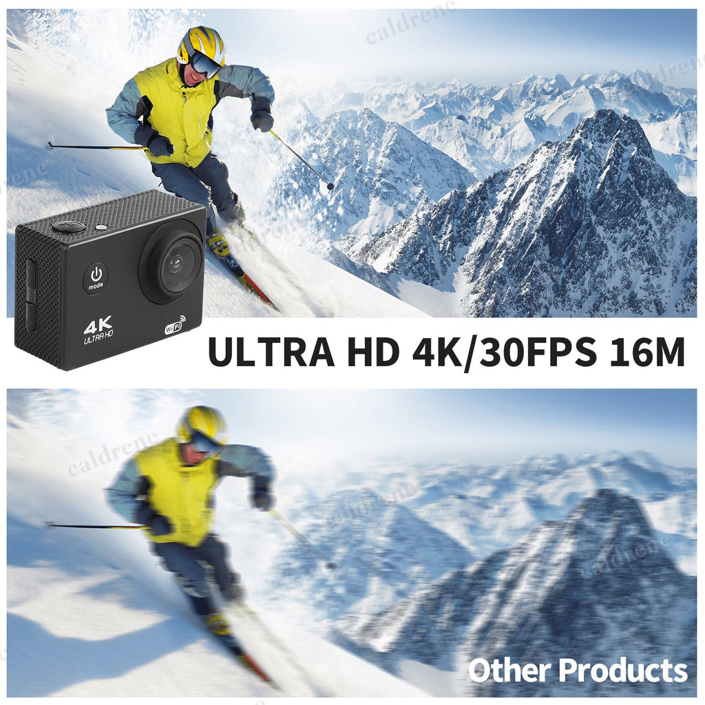 4K Action Camera Waterproof Underwater WiFi with Remote – view 5