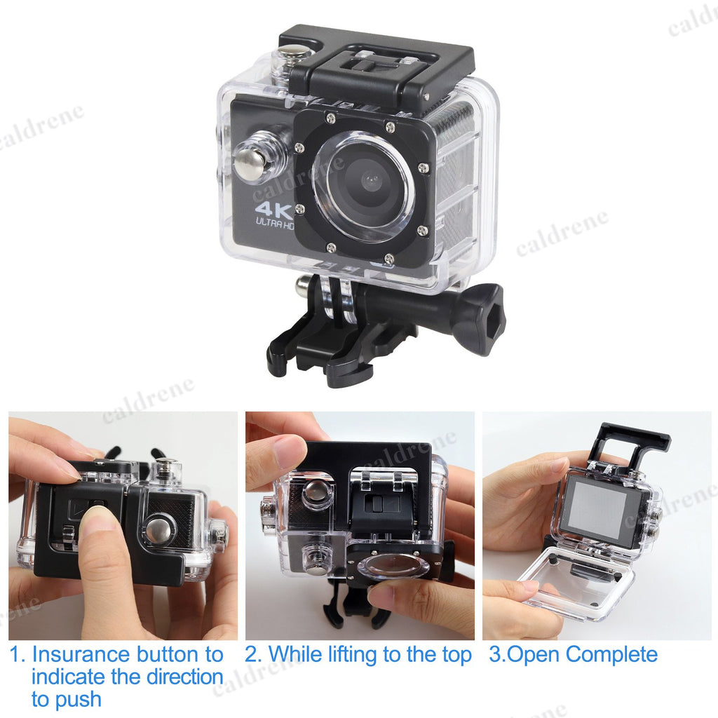 4K Action Camera Waterproof Underwater WiFi with Remote – view 9