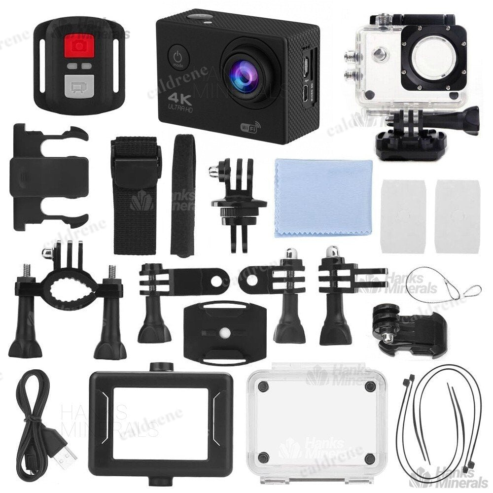 4K Waterproof Action Camera with Remote – view 2