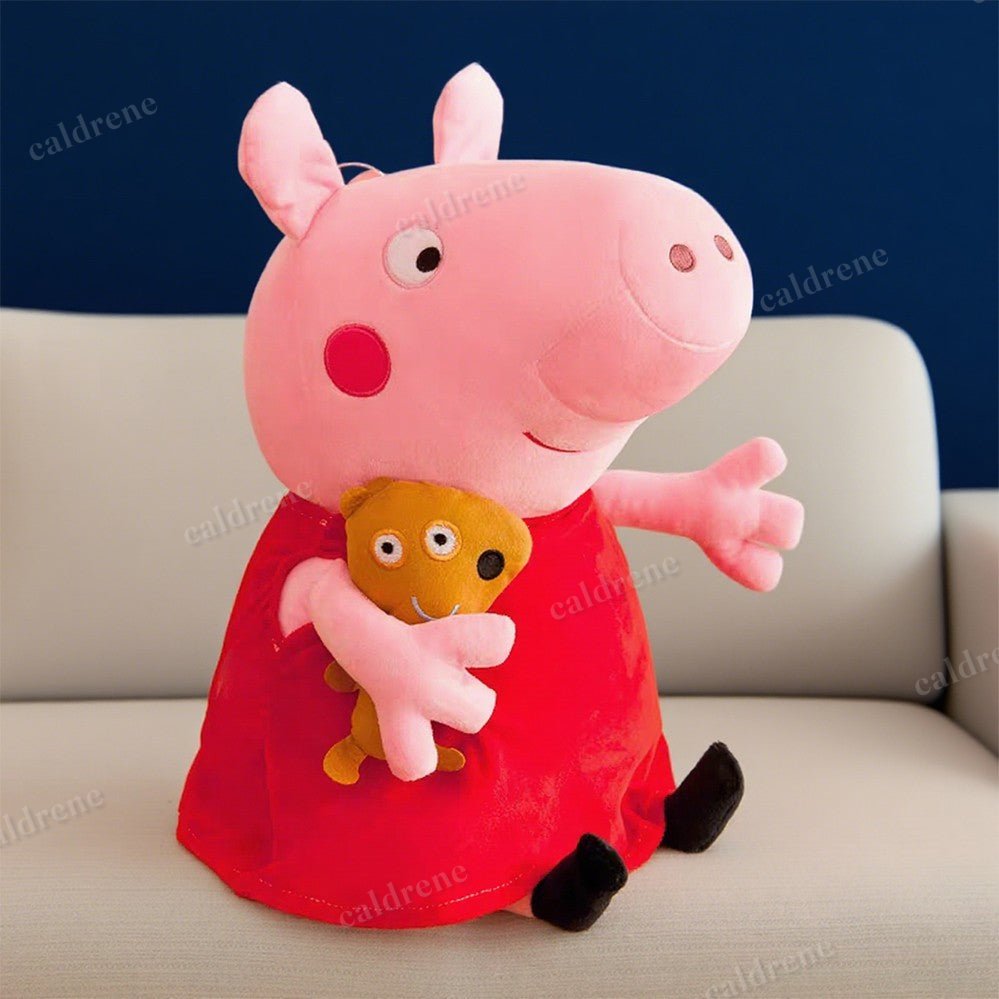 4PCS Peppa Pig Plush Stuffed Doll Soft Toy Kid Gift George Dad Mum Birthday 30cm – view 2