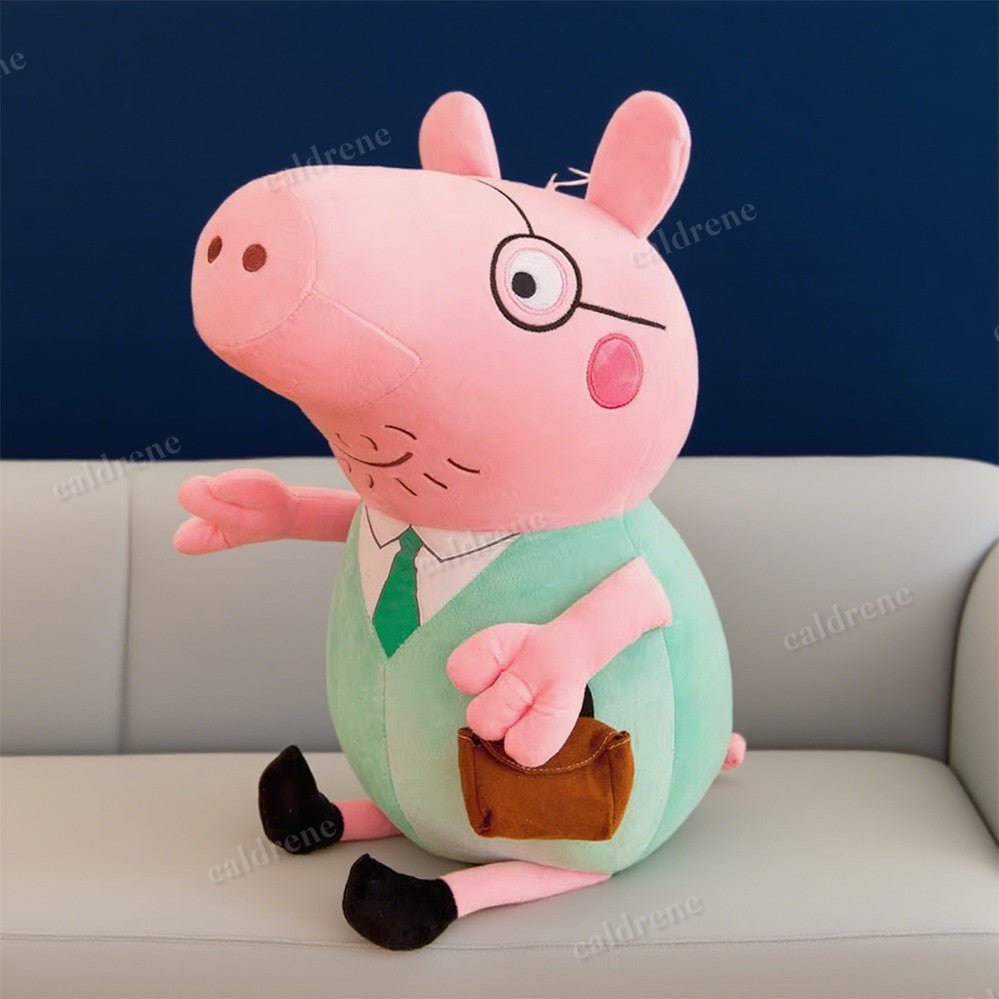 4PCS Peppa Pig Plush Stuffed Doll Soft Toy Kid Gift George Dad Mum Birthday 30cm – view 6