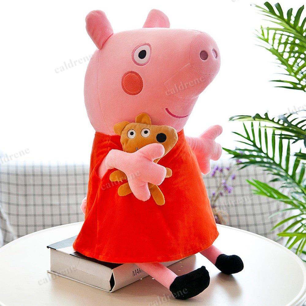 4PCS Peppa Pig Plush Stuffed Doll Soft Toy Kid Gift George Dad Mum Birthday 30cm – view 7