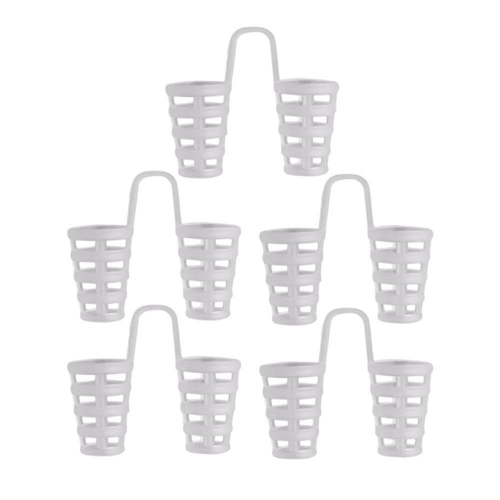 5-100PCS Anti Snore Nasal Dilators Stop Snoring Nose Clip Sleep Apnea Aid Device – 5pcs
