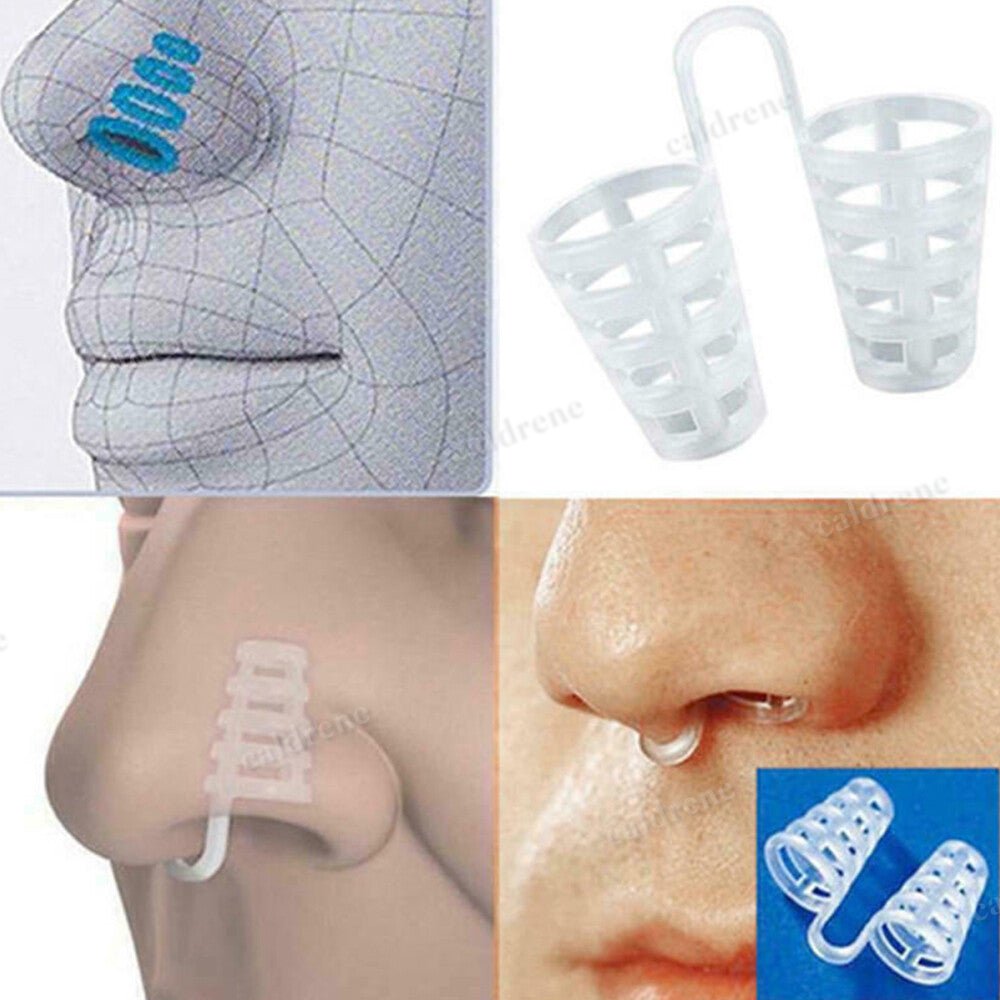 5-100PCS Anti Snore Nasal Dilators Stop Snoring Nose Clip Sleep Apnea Aid Device – view 8