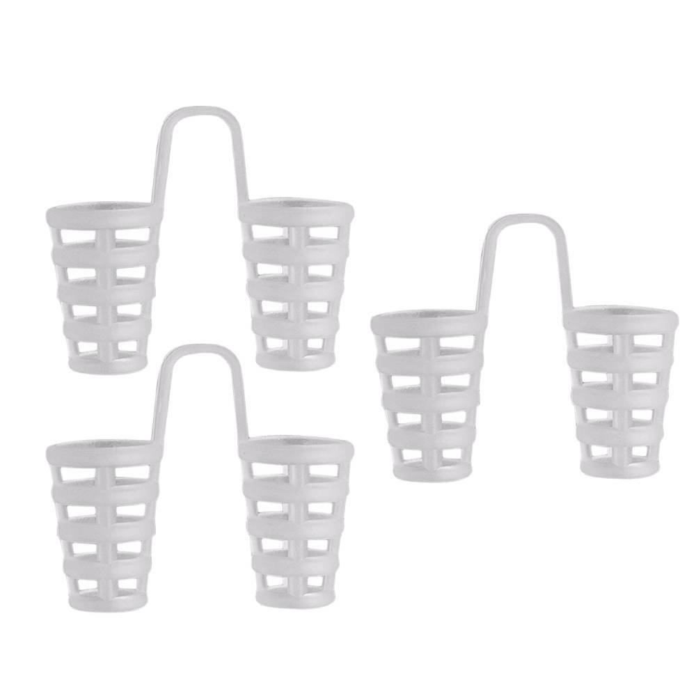 5-100PCS Anti Snore Nasal Dilators Stop Snoring Nose Clip Sleep Apnea Aid Device – 3pcs