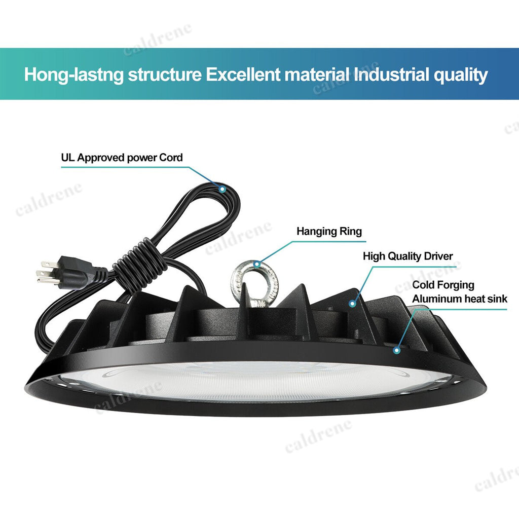 500W UFO LED High Bay Light for Garage Shop – view 5
