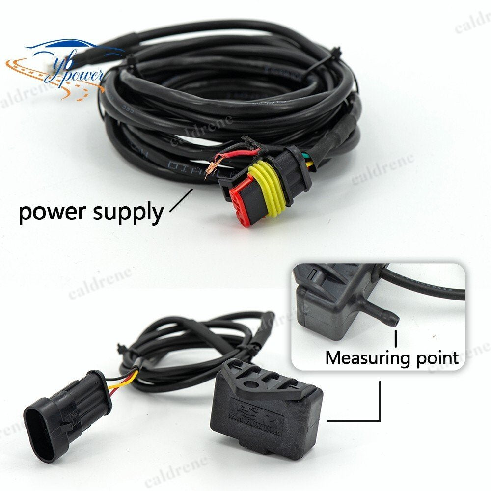 52mm Digital Turbo Boost Vacuum Gauge, Ultra-Thin – view 5