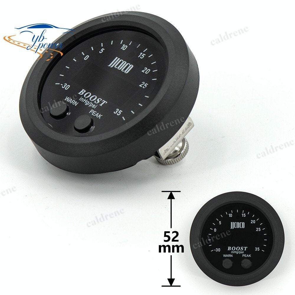 52mm Digital Turbo Boost Vacuum Gauge, Ultra-Thin – view 6
