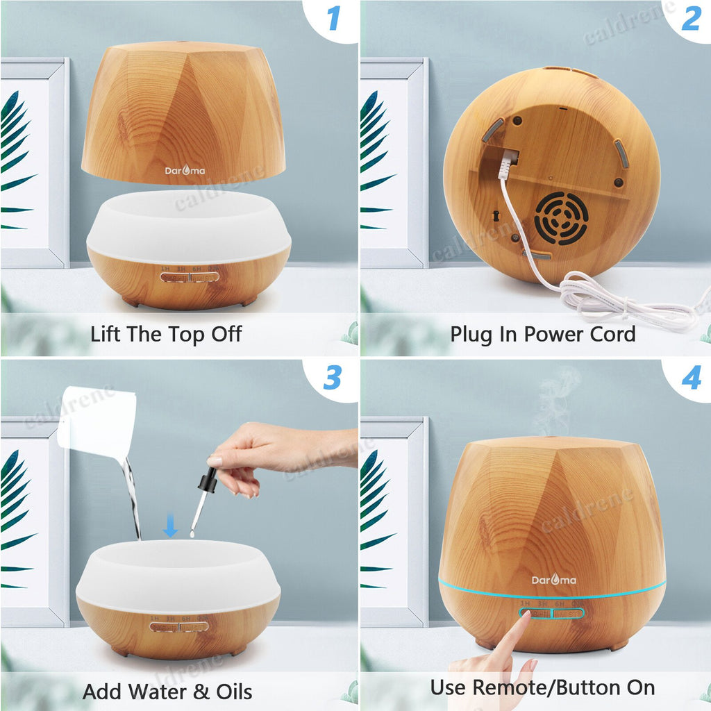 550ml Essential Oil Diffuser and Humidifier – view 7