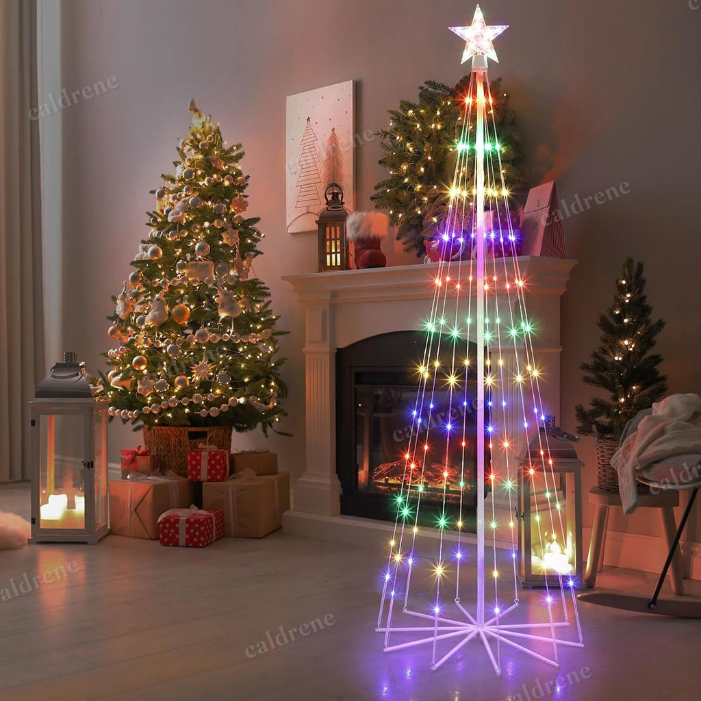 6 FT Animated LED Outdoor Christmas Tree – view 5