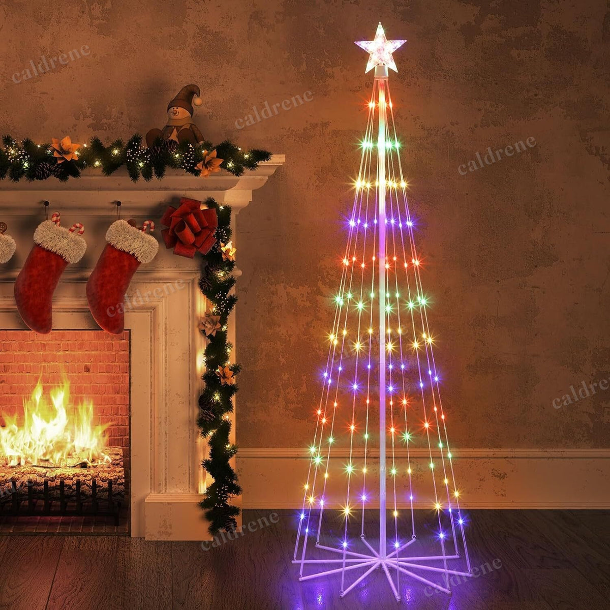 6 FT Animated LED Outdoor Christmas Tree – view 6