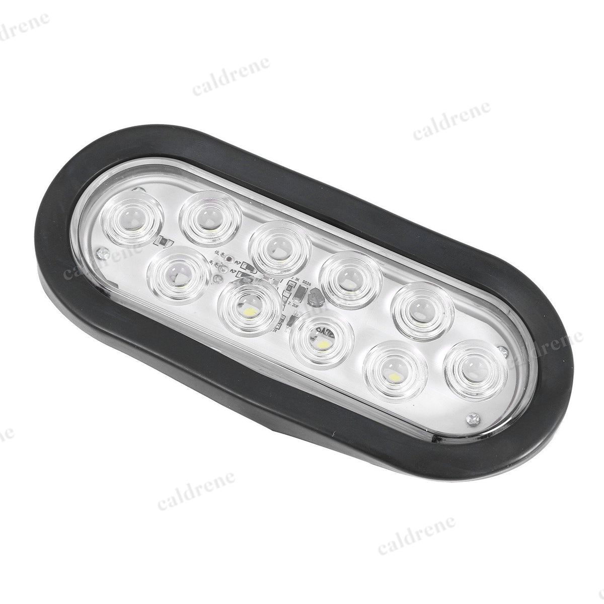 6 Inch Oval White LED Trailer Reverse Backup Lights, 2 Pack – view 10
