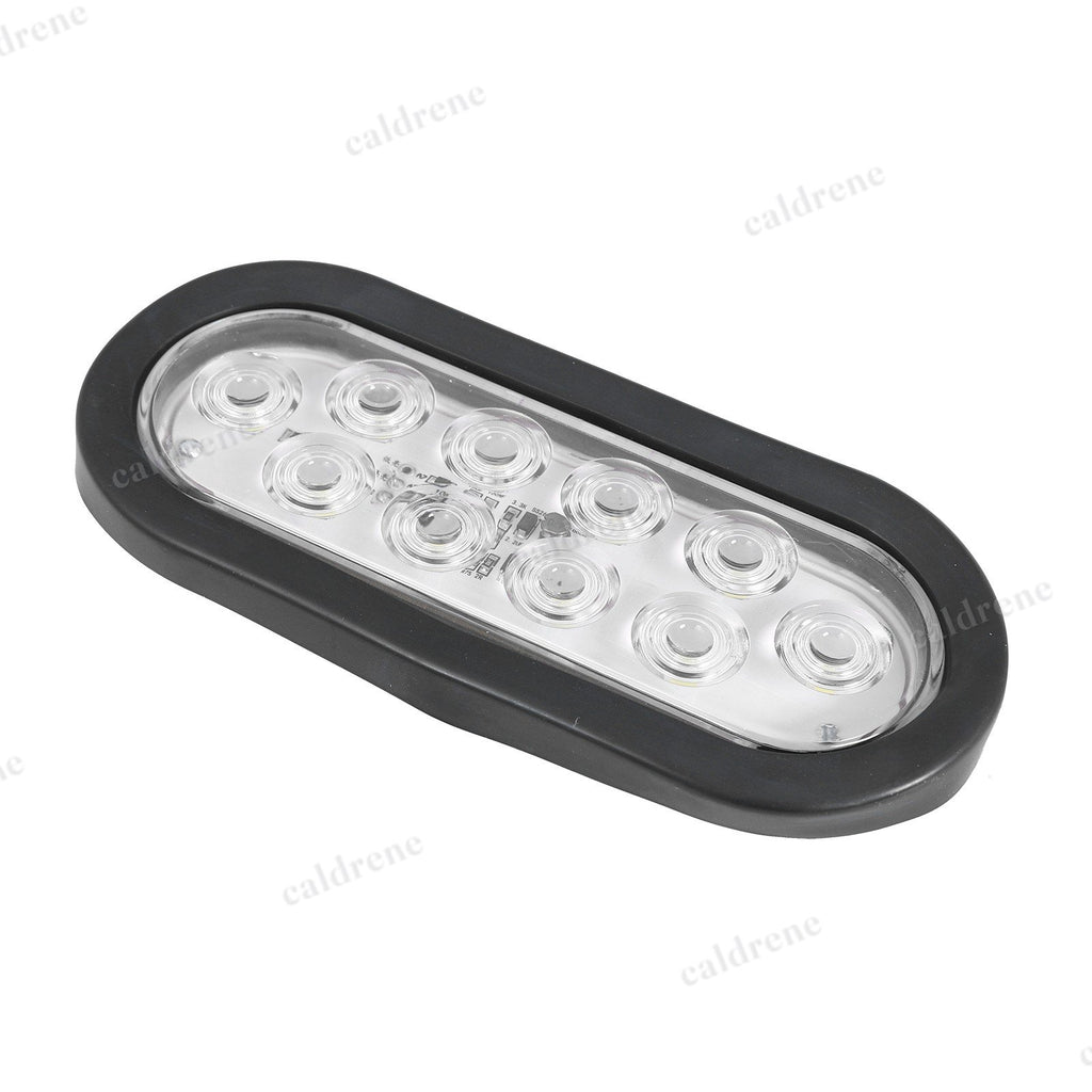 6 Inch Oval White LED Trailer Reverse Backup Lights, 2 Pack – view 4