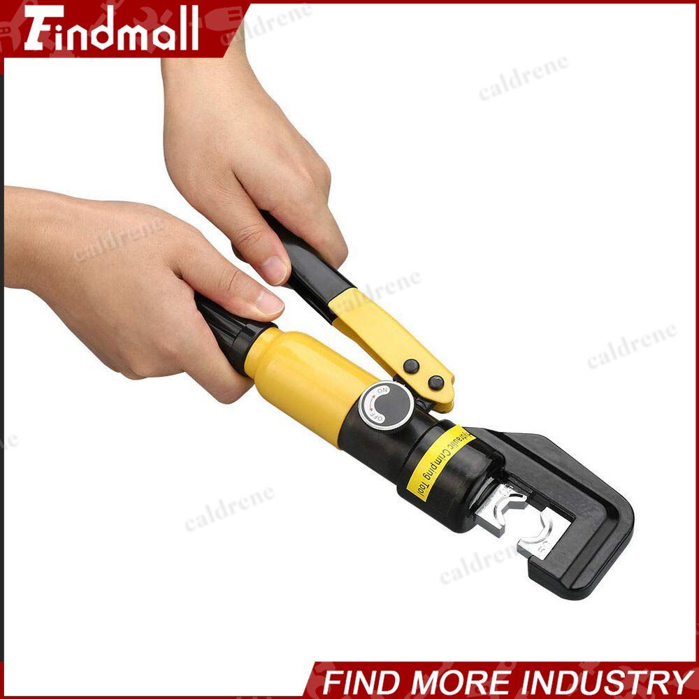 6 Ton Hydraulic Battery Cable Lug Crimping Tool with Dies – view 5
