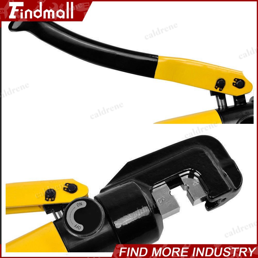 6 Ton Hydraulic Battery Cable Lug Crimping Tool with Dies – view 8