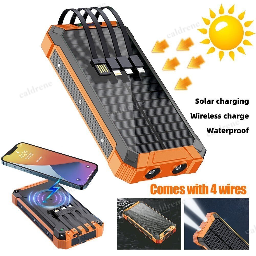 60000mAh Solar Power Bank with Wireless Fast Charging – view 10