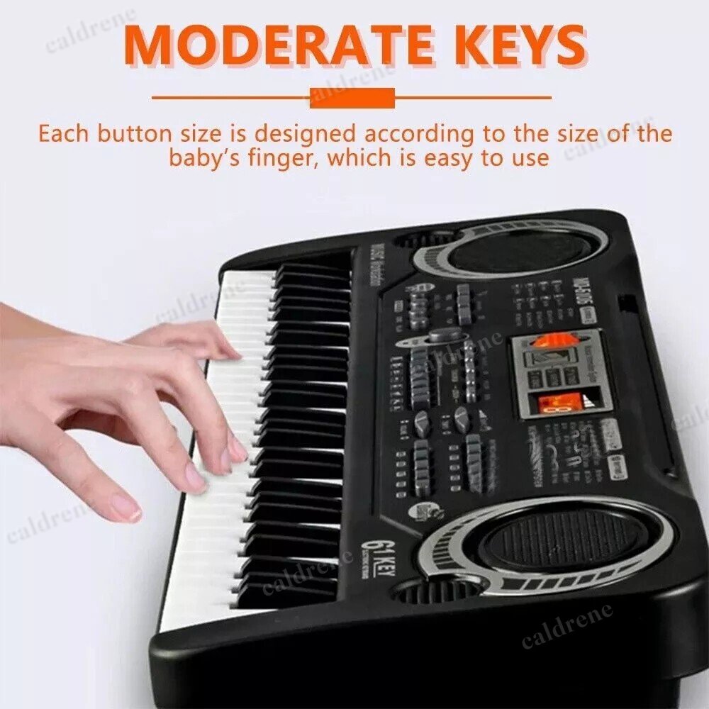 61-Key Kids Electronic Keyboard with Mic – view 5