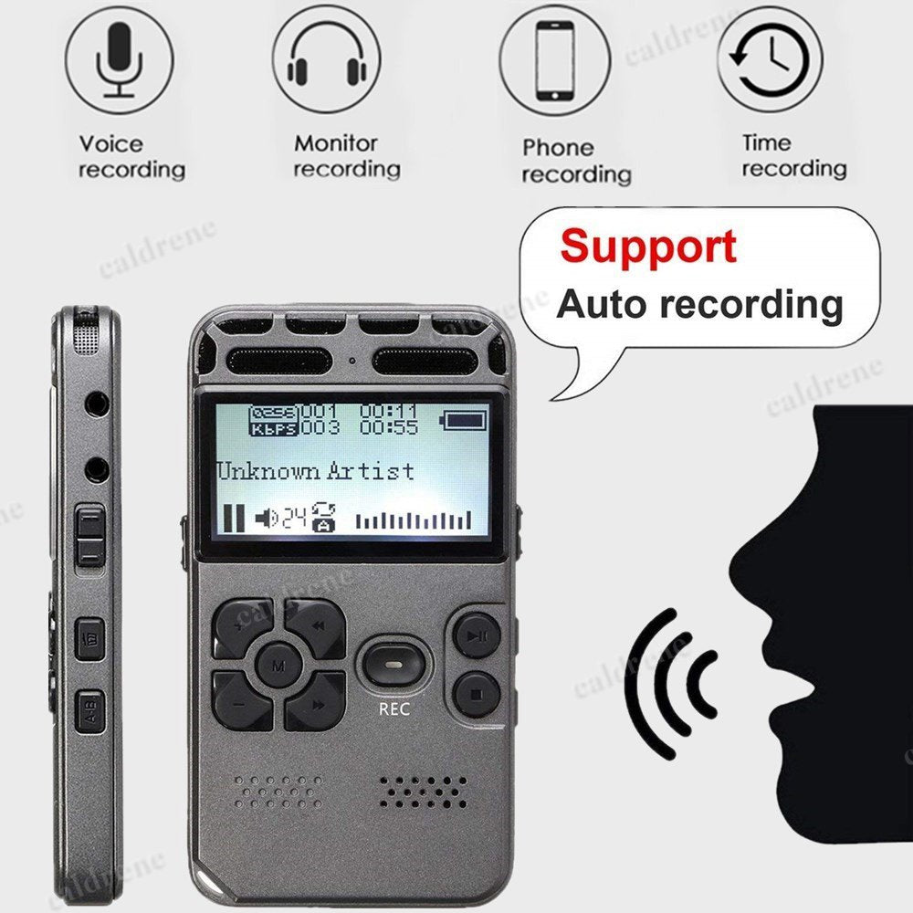 64GB Rechargeable Digital Voice Recorder – view 3