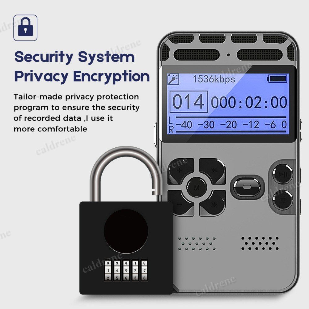 64GB Rechargeable Digital Voice Recorder – view 7