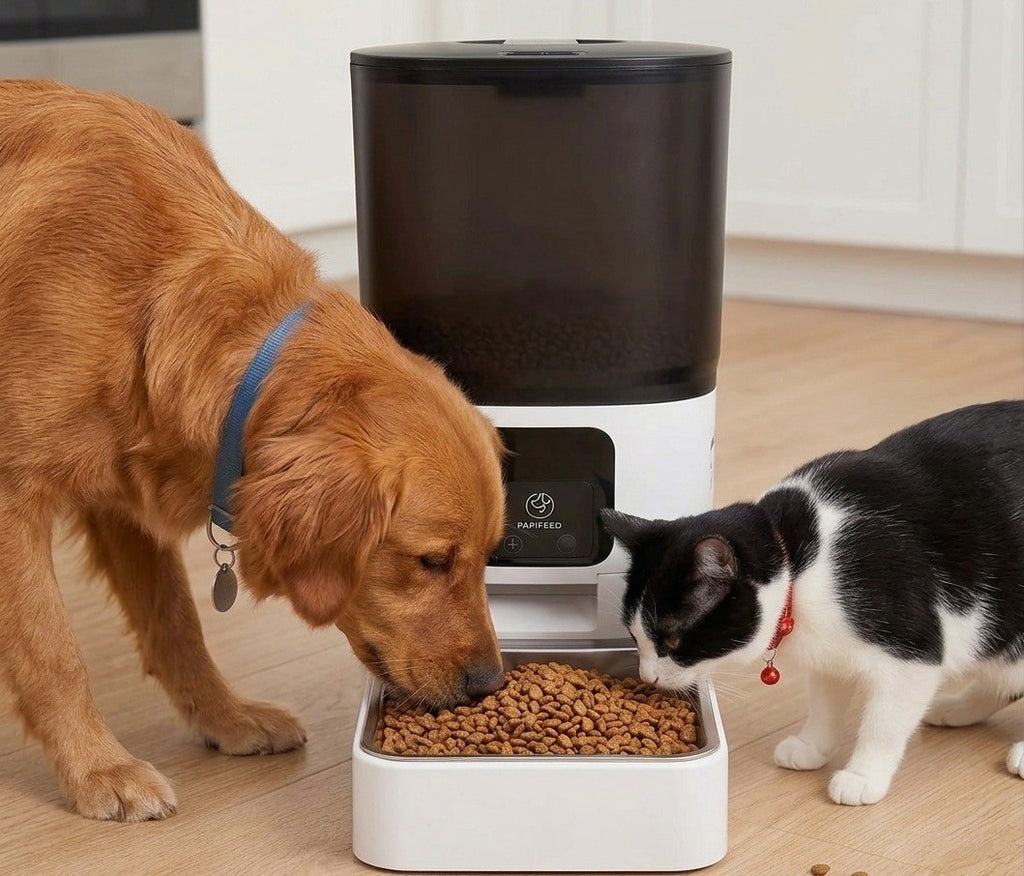 6L Smart WiFi Automatic Pet Feeder with Stainless Steel Bowl