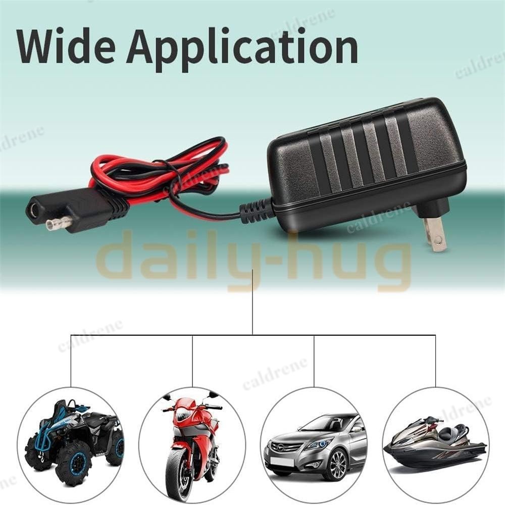 6V 12V Automatic Battery Charger Maintainer Trickle Float, 4 Pack – view 9