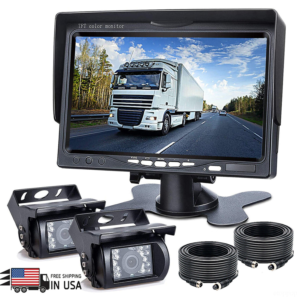 7 Inch Backup Camera and Monitor Kit – Caldrene