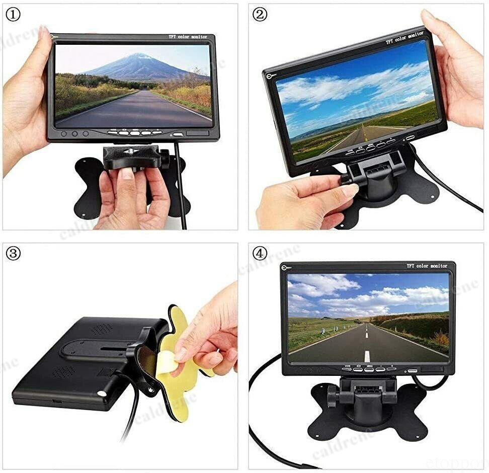 7 Inch Backup Camera and Monitor Kit – view 2