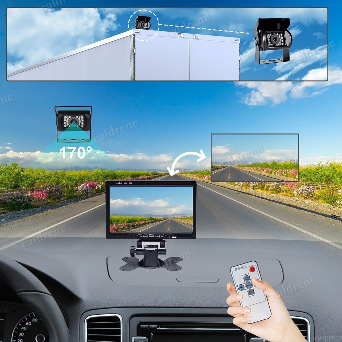 7 Inch Backup Camera and Monitor Kit – view 7
