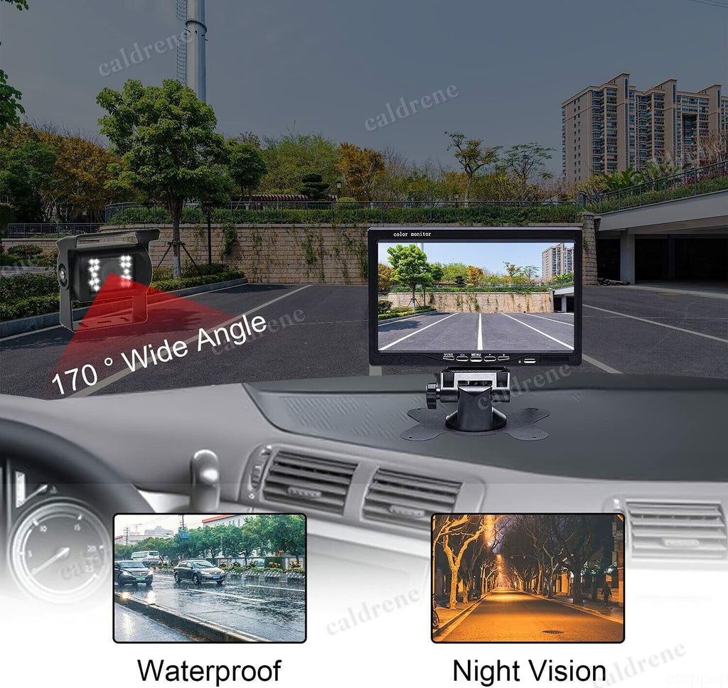 7 Inch Backup Camera and Monitor Kit – view 9