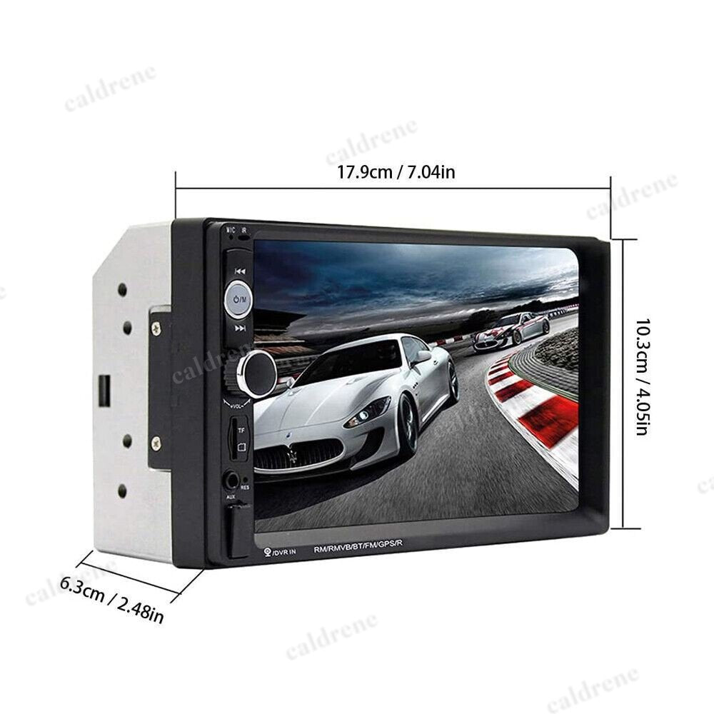 7 Inch Double DIN Bluetooth Car Stereo with Camera – view 8