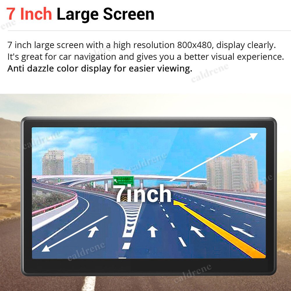 7 Inch Touchscreen GPS Navigator for Car and Truck – view 2