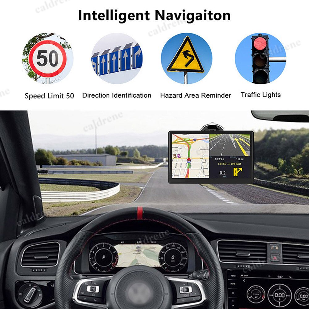 7 Inch Touchscreen GPS Navigator for Car and Truck – view 4