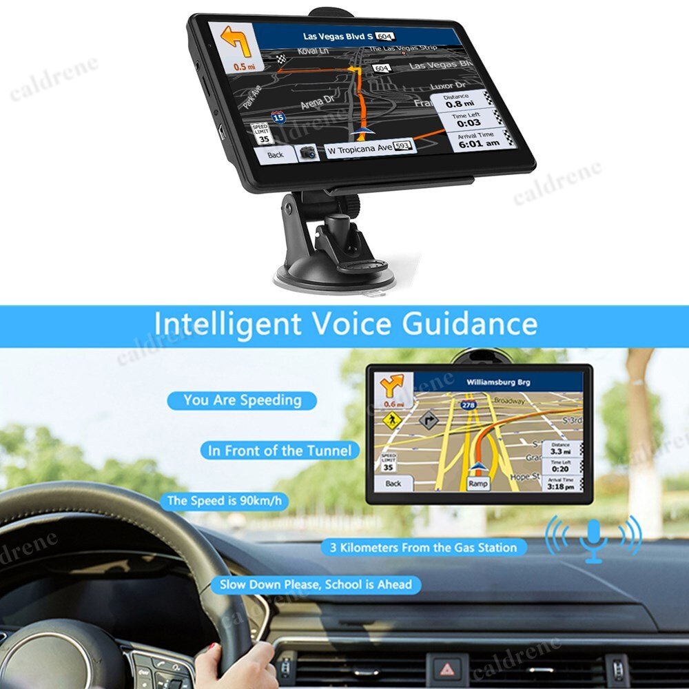 7 Inch Touchscreen GPS Navigator for Car and Truck – view 5