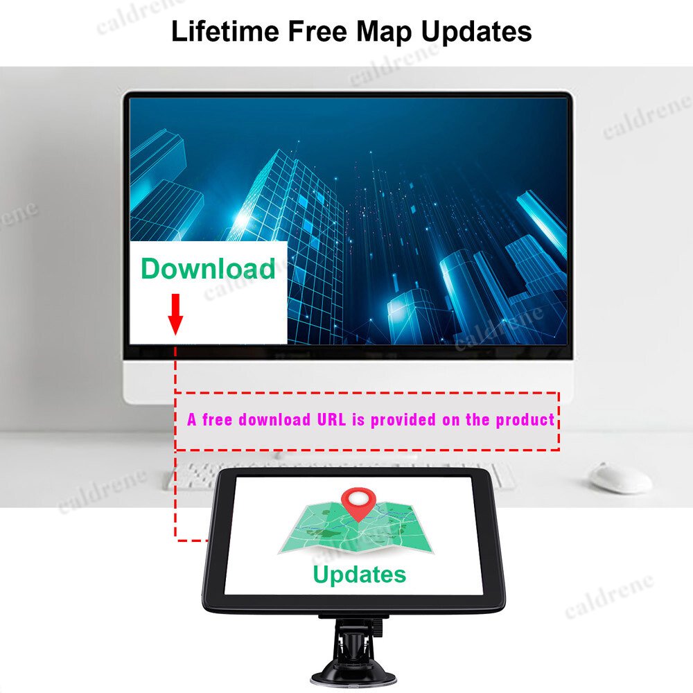 7 Inch Touchscreen GPS Navigator for Car and Truck – view 8