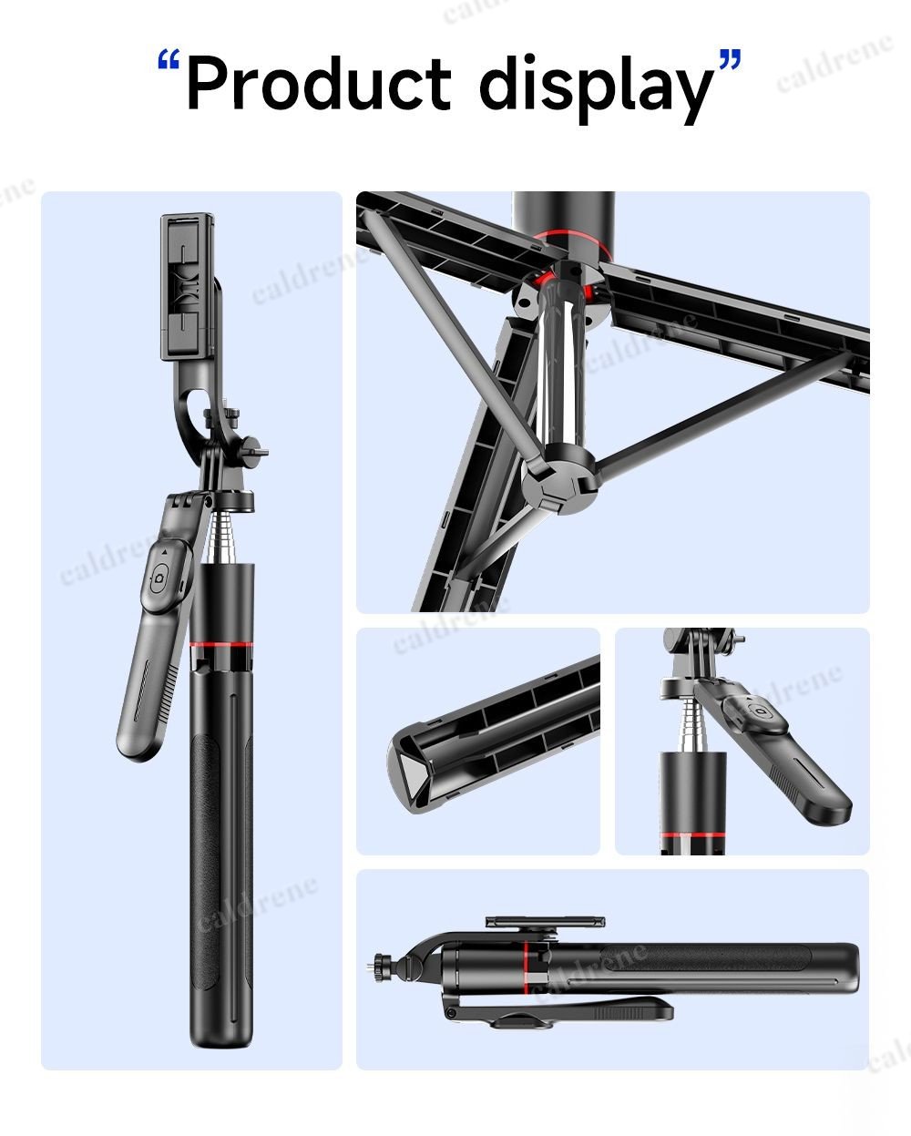70-Inch Phone Tripod Selfie Stick with Remote Shutter – view 8