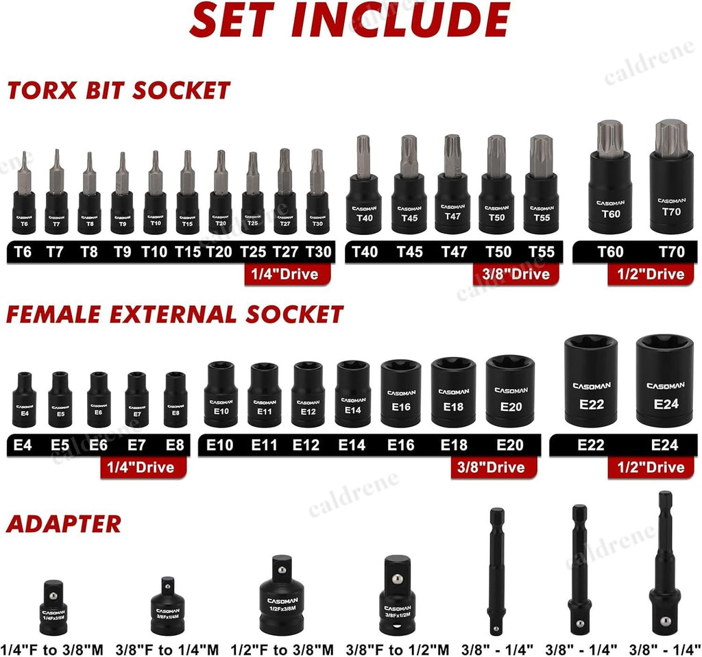 71-Piece Master Hex and Torx Bit Socket Set – view 2
