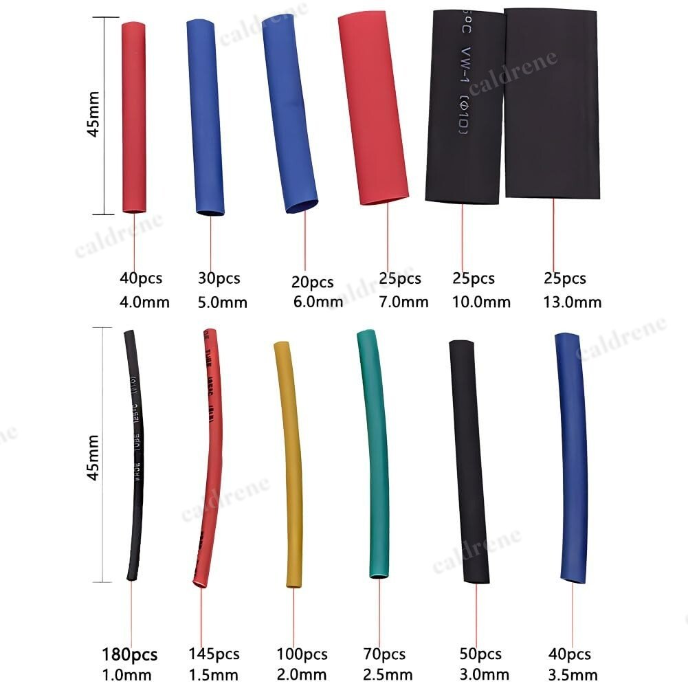 750 Piece 3:1 Heat Shrink Tubing Kit – view 2