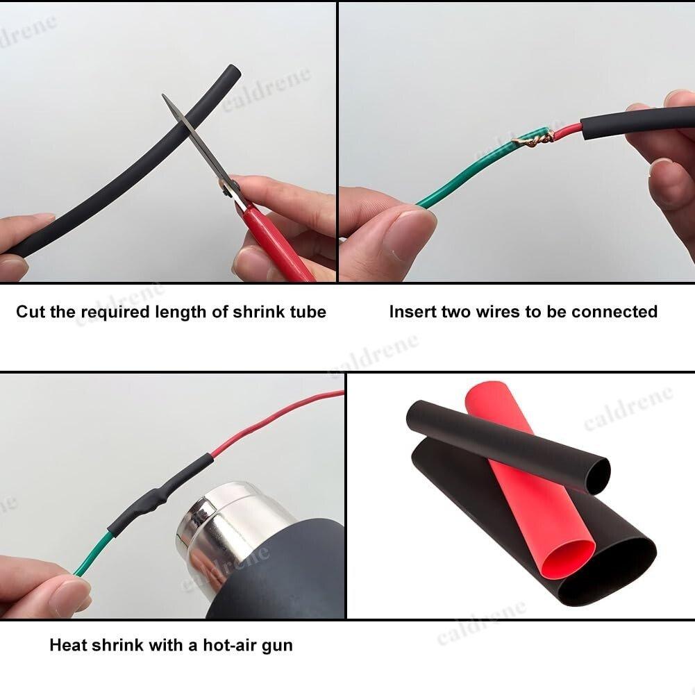 750 Piece 3:1 Heat Shrink Tubing Kit – view 6